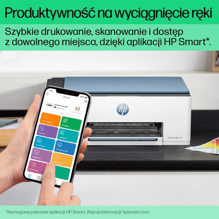 HP Smart Tank 585 kolor WIFI - obrazek 7
