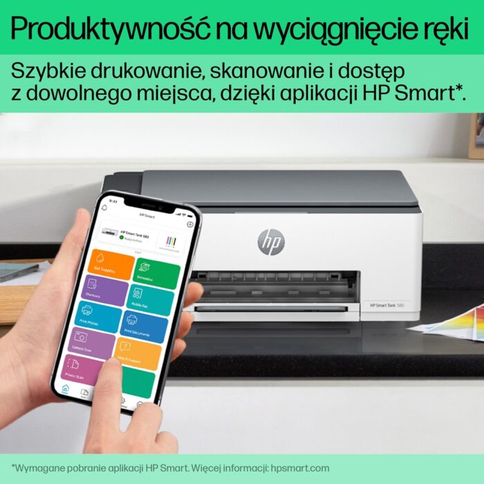Urządzenie wielofunkcyjne HP Smart Tank 580 - obrazek 5